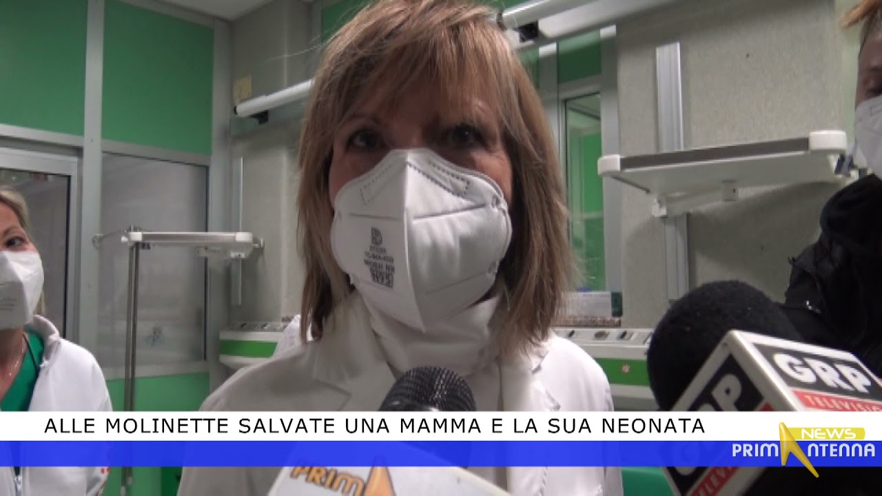 Alle Molinette salvate una mamma e la sua neonata