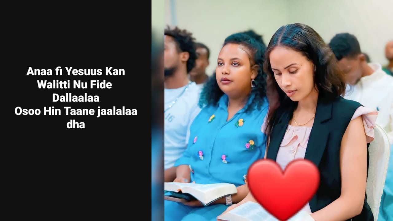 Meseret Idessa is Anaa fi yesuus kan walittii fide dallaalaa osoo hin taane jaalalaa dha🥰❤️🙏