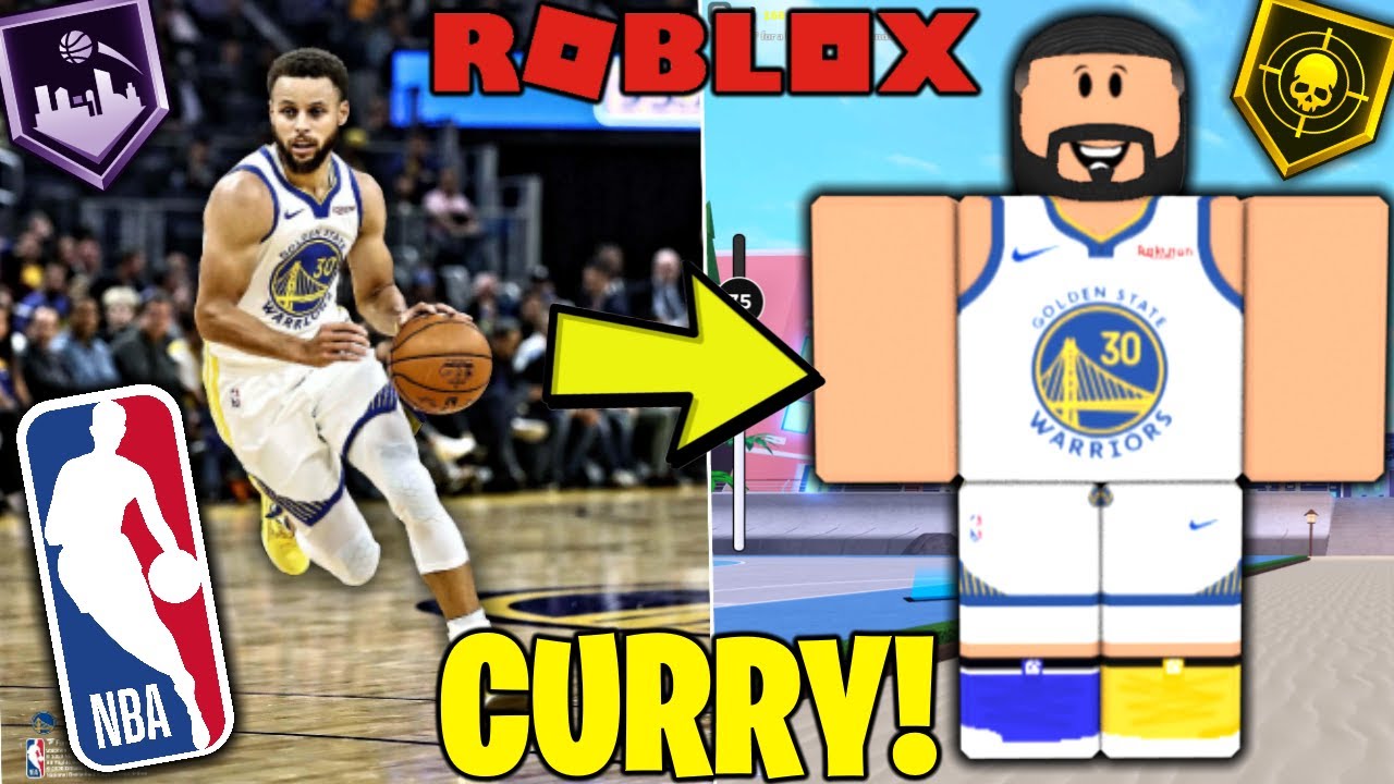 STEPHEN CURRY IN ROBLOX!?!? | (ROBLOX HOOPZ)