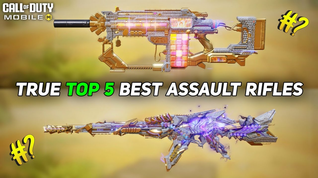 Top 5 best Assault Rifles in Cod Mobile Season 11 #codm
