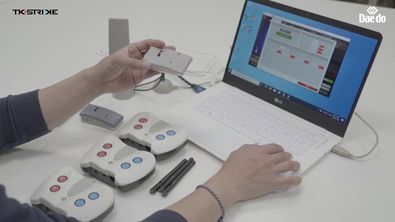 DAEDO 전자호구 설치 및 설정 방법 영상 - Daedo PSS Installation & Set-up Guide (KTA ver.)
