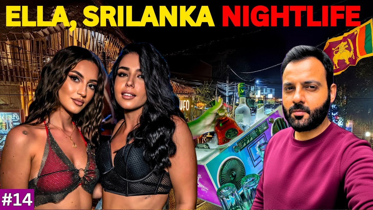 Nightlife in Ella, Srilanka & Amazing dinner with friends | Ella Srilanka Travel Vlog 