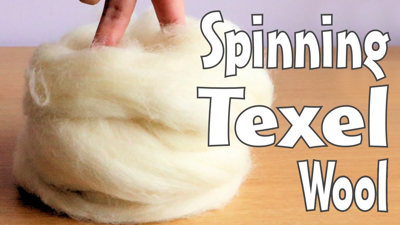 Hand Spinning Different Breeds: Let's Spin Texel Wool