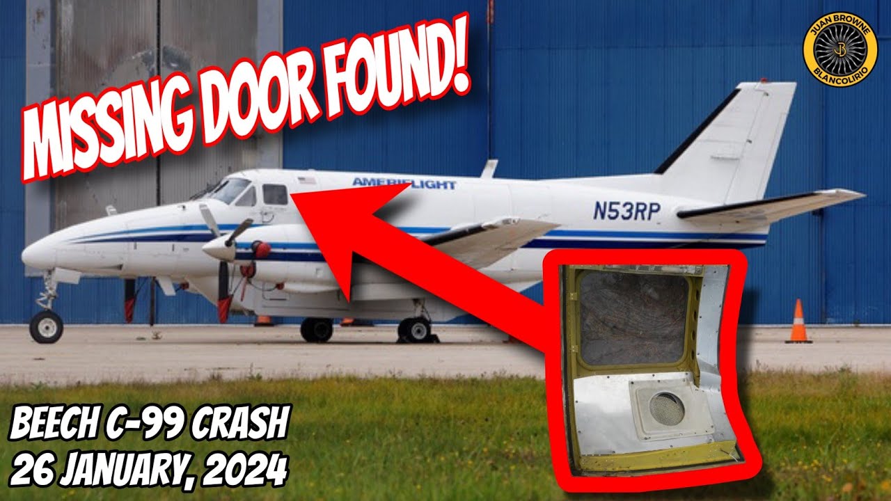 Beechcraft C-99 Door Open In Flight Crash! 24 January 2024