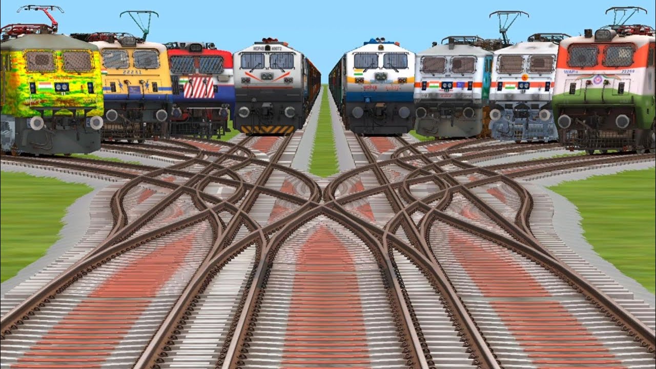 Dijle enjeen and electri enjeen competition fast speed test ground level all express running status 