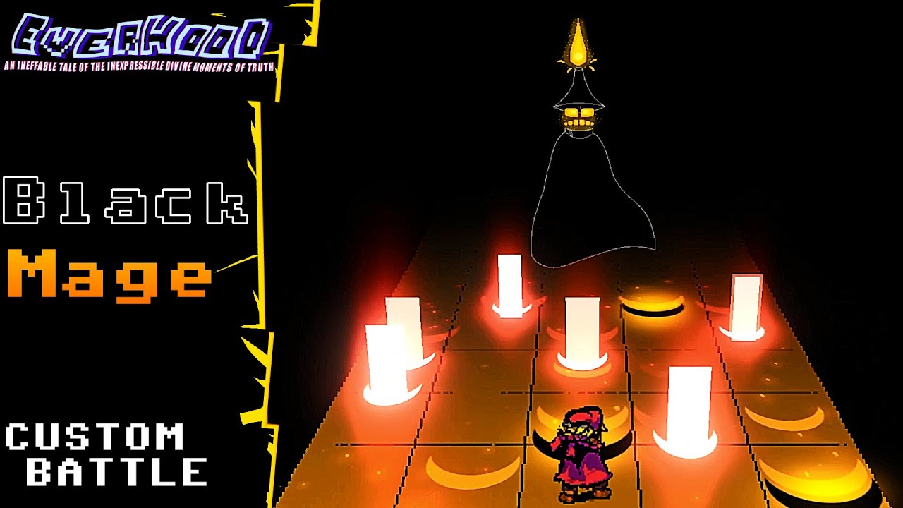Everhood CUSTOM BATTLE: Black Mage