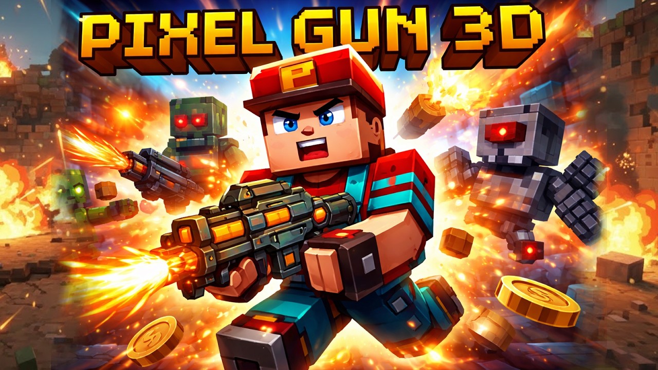 Minecraft Shooter 🔫 Pixel Gun 3D Madness! 🔥 Hindi Gameplay LIVE #livestream