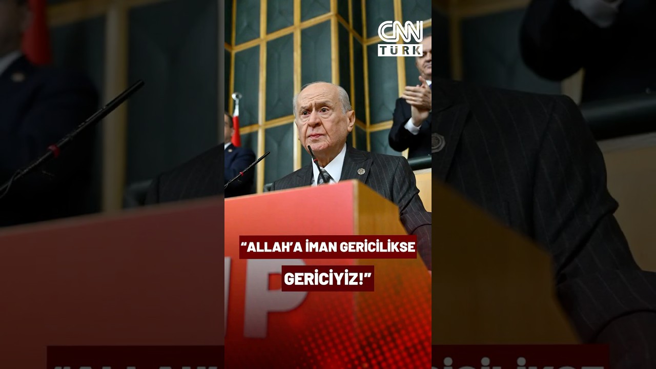 Bah&ccedil;eli: Allah'a İman Gericilikse Biz De Gericiyiz!
