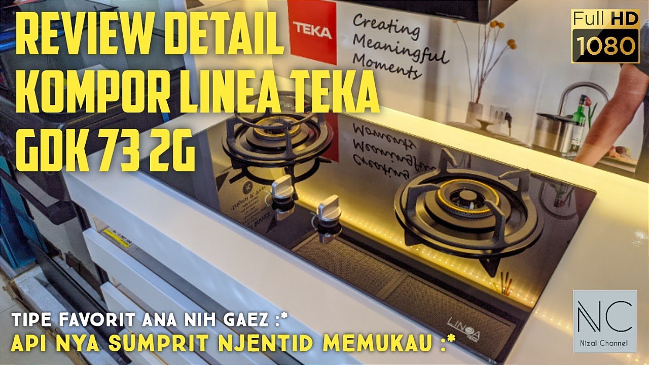 Review Kompor Linea GDK 73 2G Kompor Tanam Linea GDK 73 2G Linea by Teka