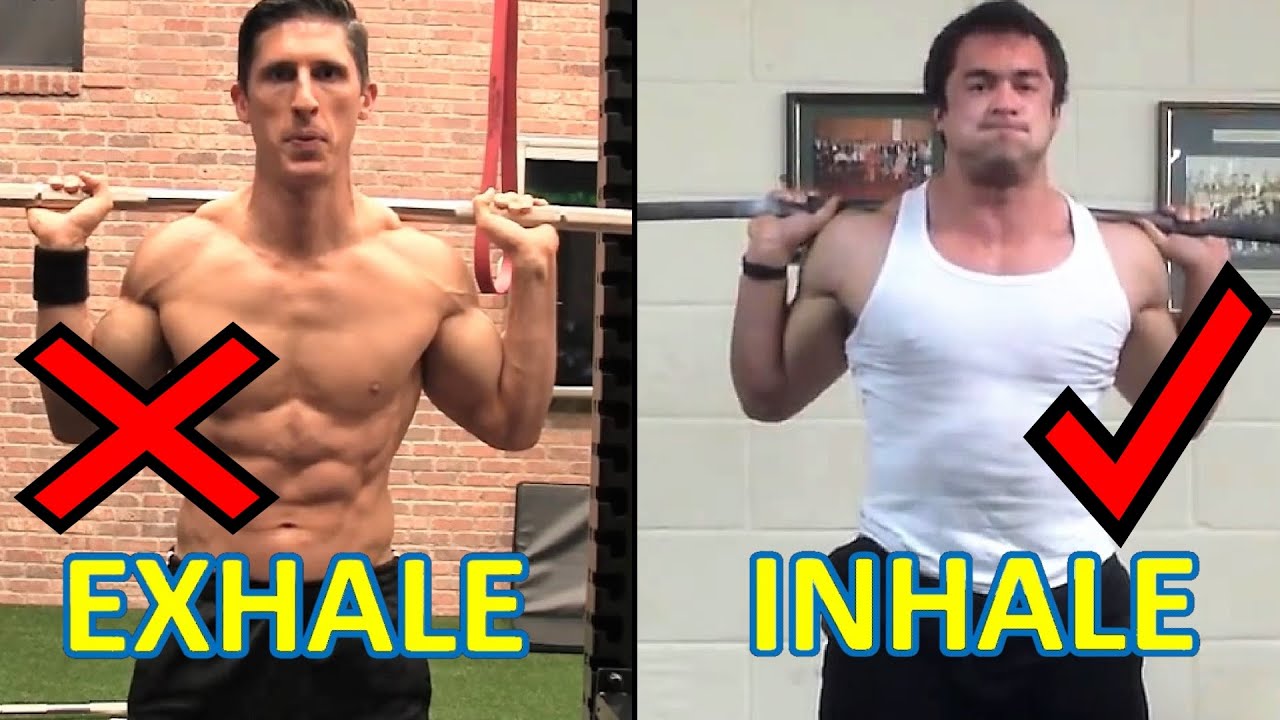 ВЫДЫХАЙТЕ перед приседанием??? (ПРИСЕДАЙТЕСЬ С БОЛЬШИМ ВЕСОМ МГНОВЕННО!) #AthleanX