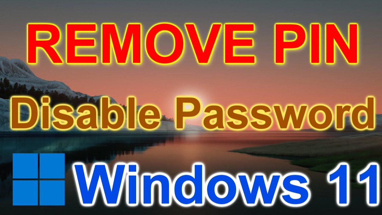 Как удалить PIN-код и отключить пароль с экрана входа в Windows 11. Без программ