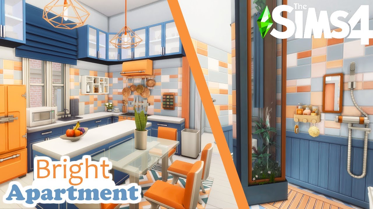 Bright Apartment | Sims 4 Speed Build: Apartment Renovation