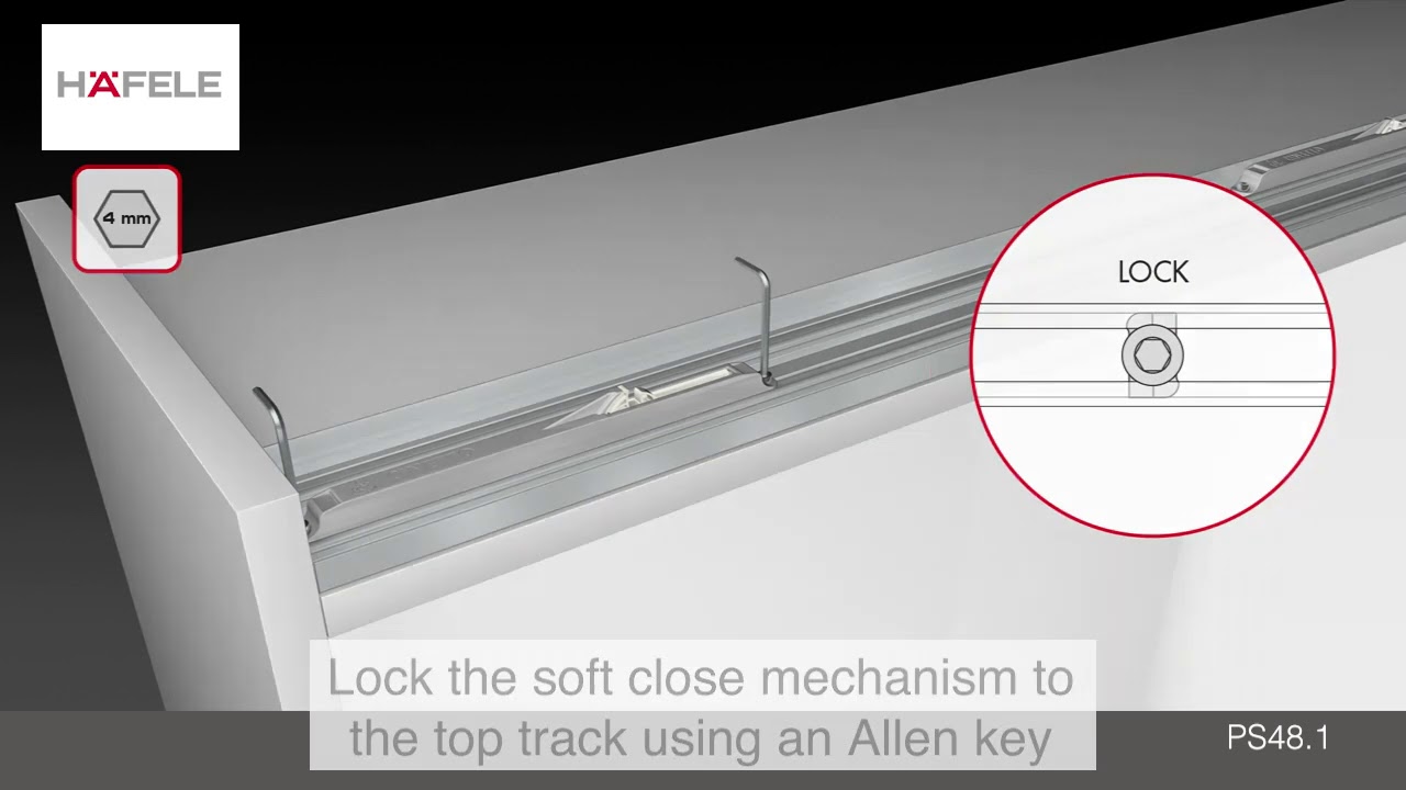Hafele Classic Duo 80 Sliding System - Installation video