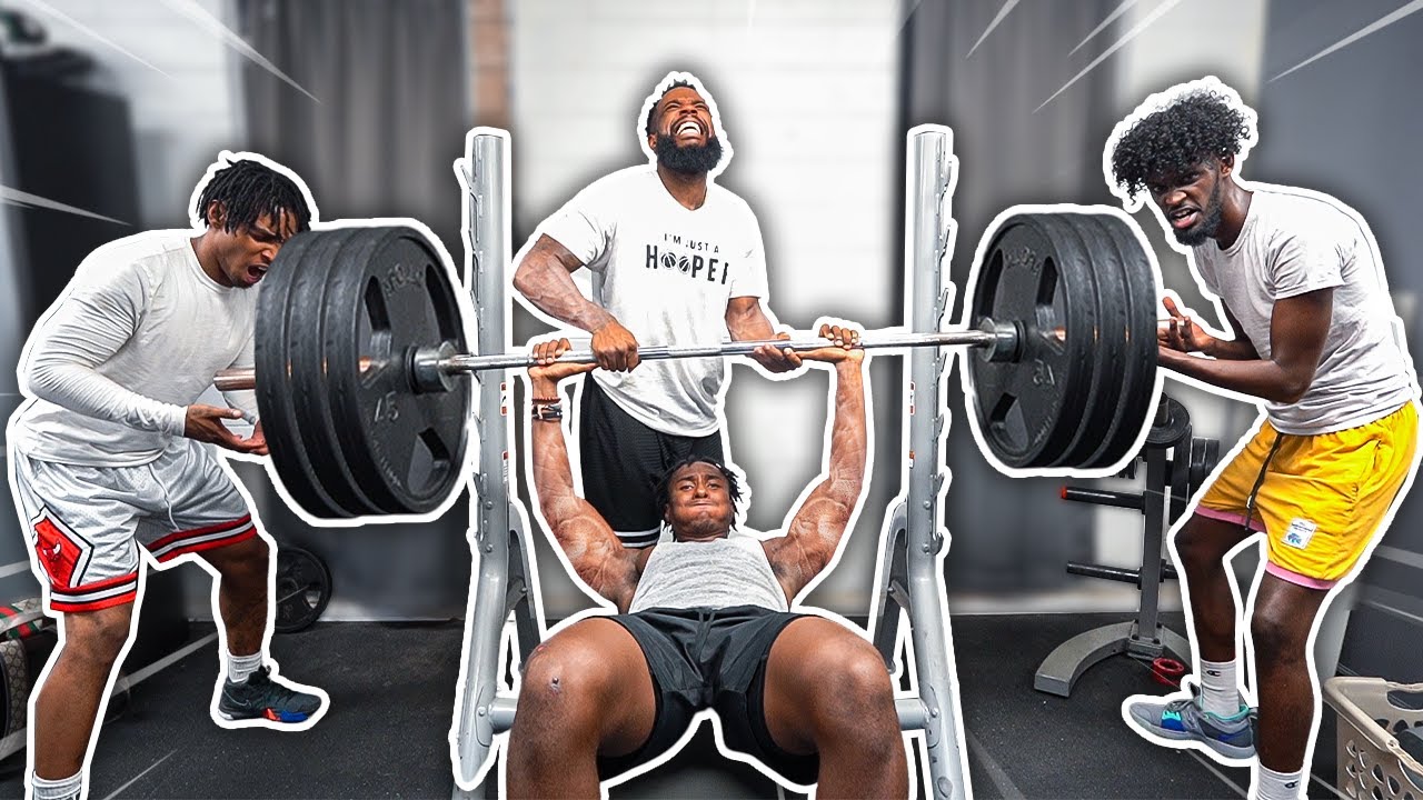 Bench Press Strength Challenge w/ Deestroying & B Lou!