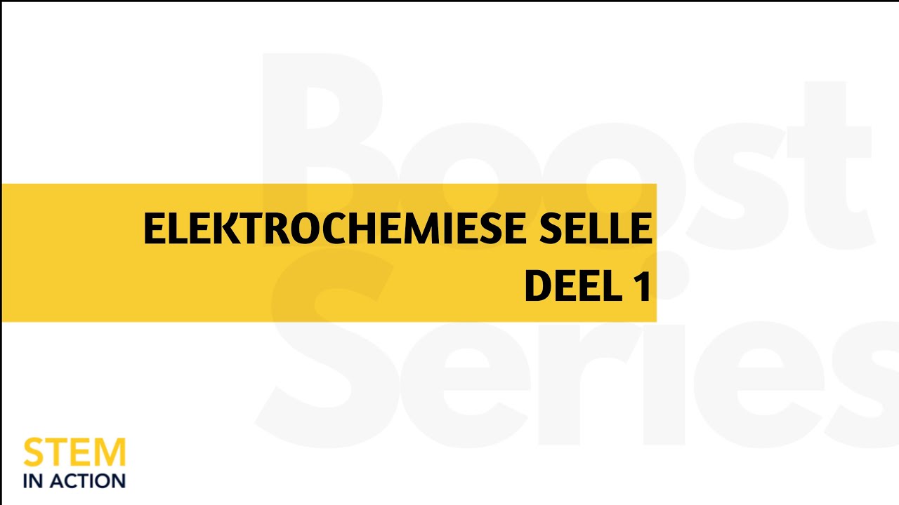 Boost Series: Elektrochemiese Selle Deel 1