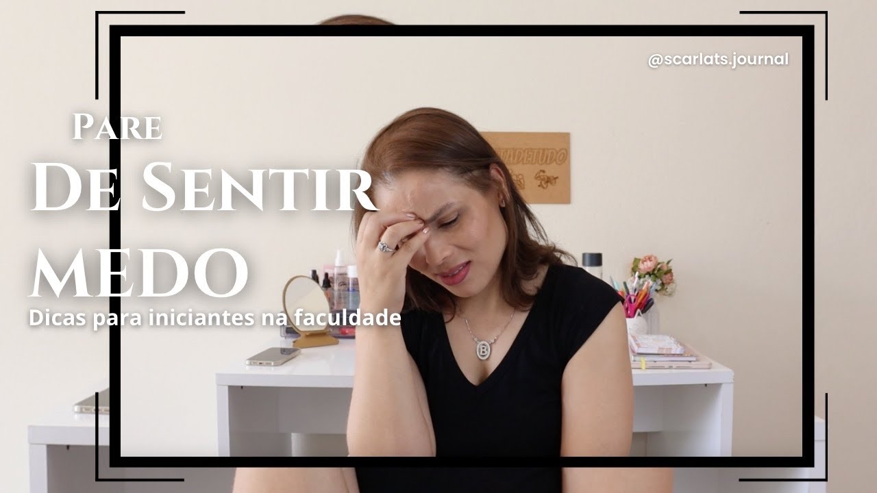Dicas para quem vai INICIAR a faculdade |Pare de sentir medo!