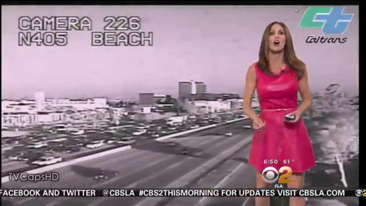 Stephanie Simmons 2015/08/12 CBS2 Los Angeles HD; Pokies