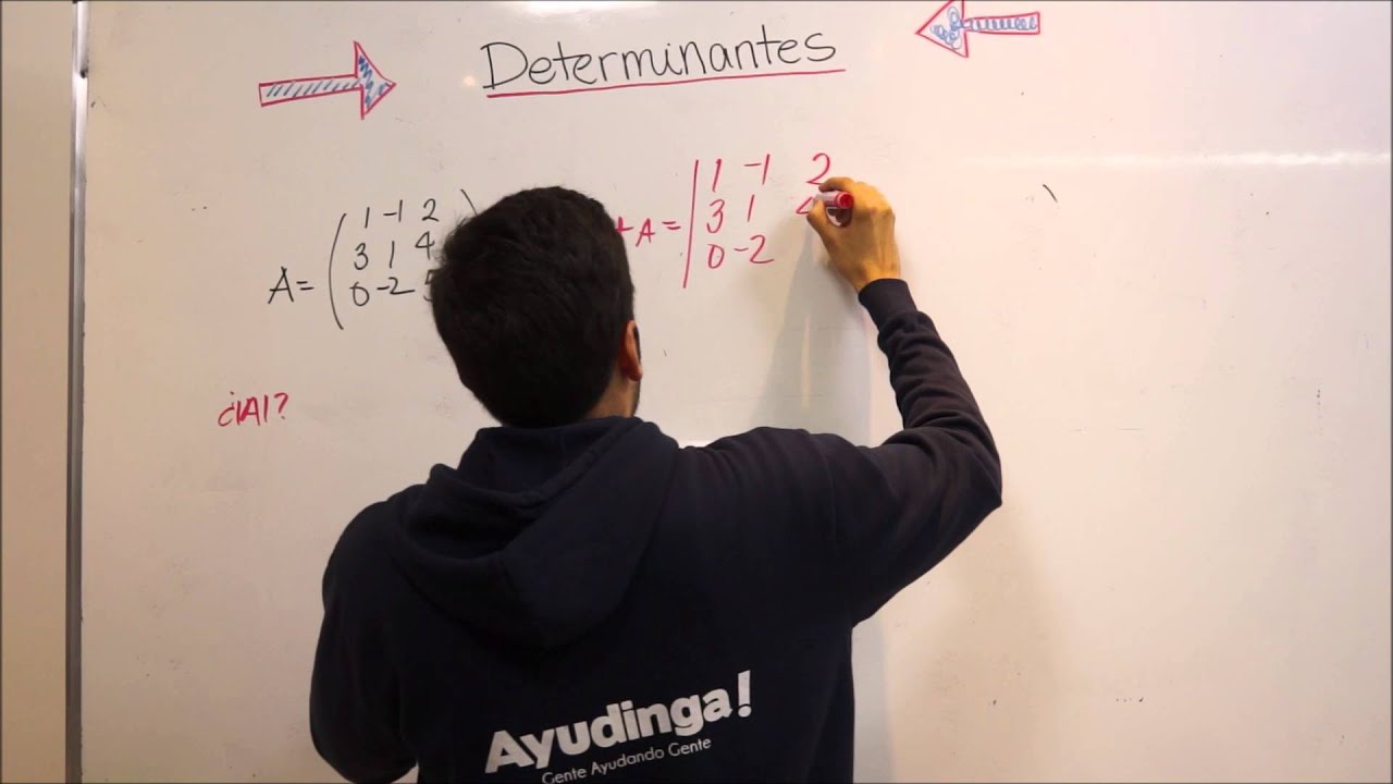 Introducción a Determinantes de Matrices | Teoría y Ejemplos