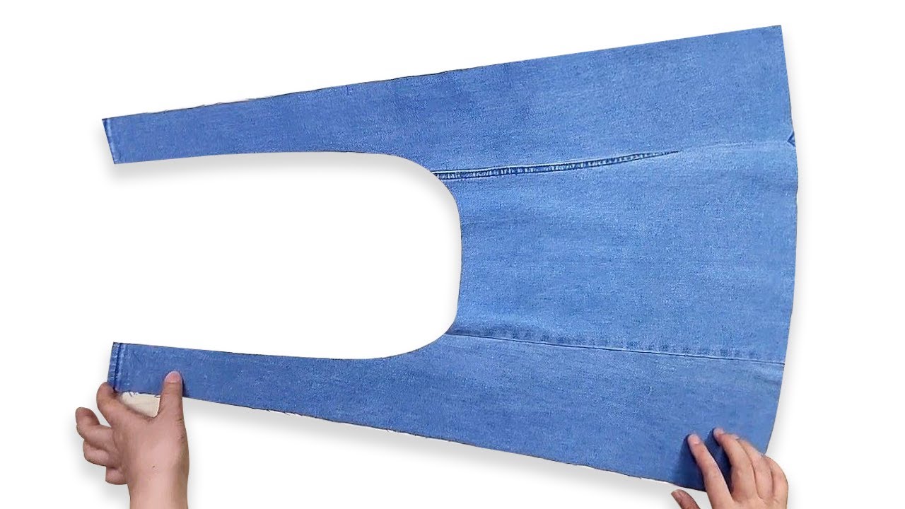 DIY 가장 인기 있는 청바지 호보백 만들기/How to Make the Most Popular Jeans Hobo Bag/청바지 리폼/Jeans Upcycling