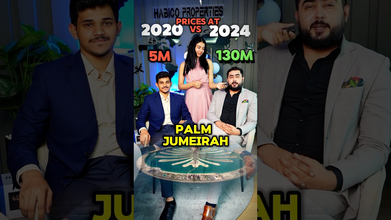 Цены на недвижимость в Дубае: сравнение 2020 года с 2024 годом #дубай #недвижимость #2020 #2024