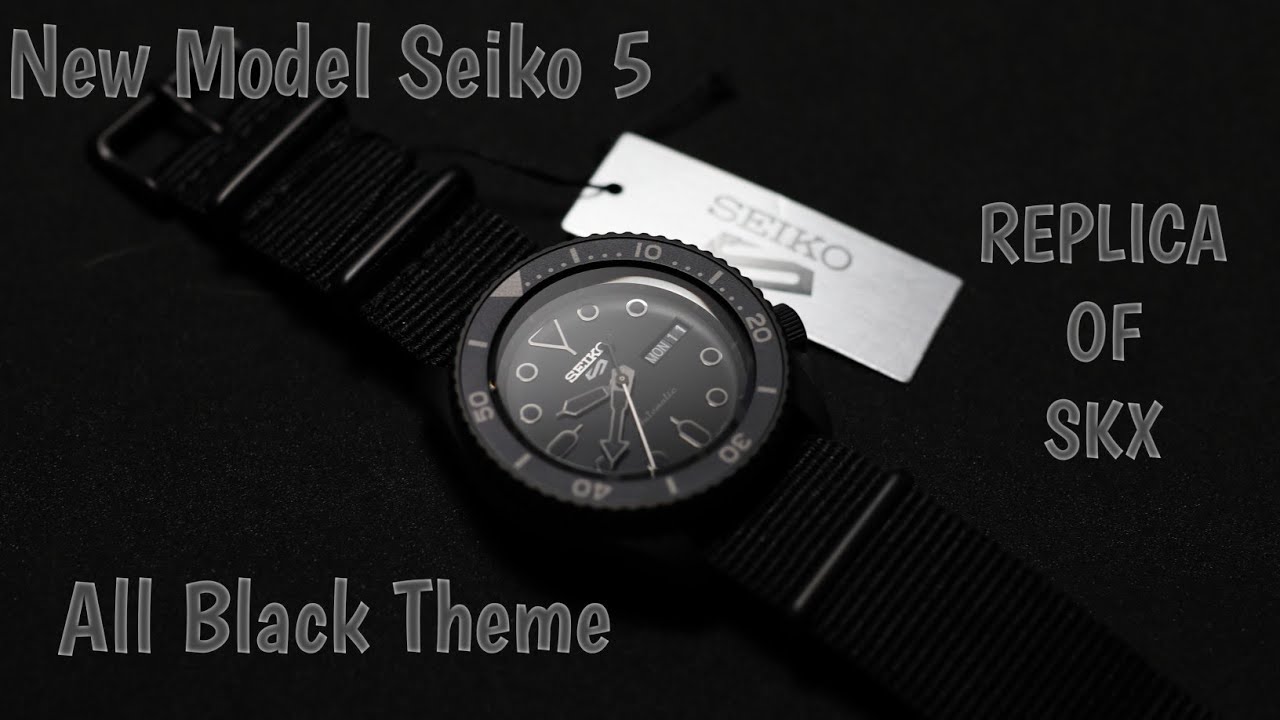 New SKX Seiko 5 Sports black SRPD79K1 SRPD79