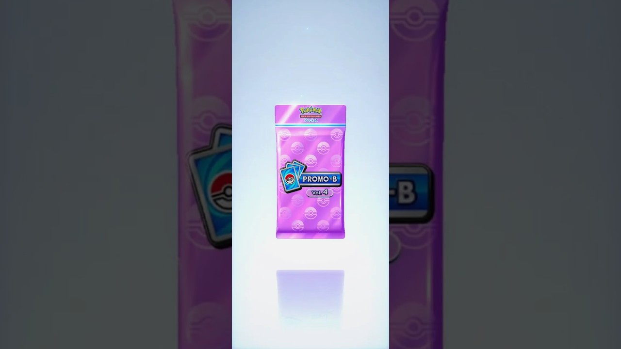 Pokémon TCG Pocket: Promo-B Vol. 4 ~ Sobrecito 19 | #tcg #pokemonpocket #boosterpack #promo #shorts