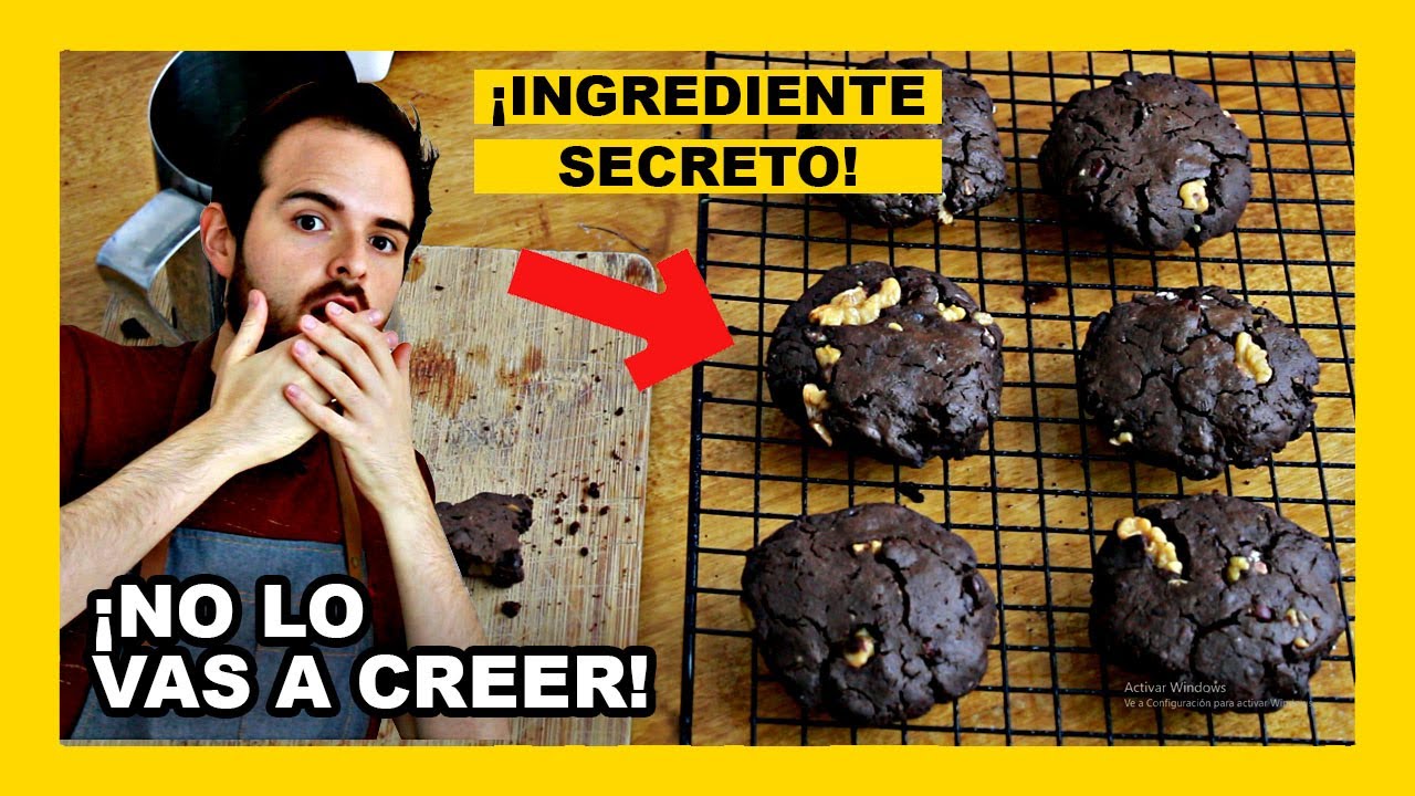 🔶 Receta de galletas de chocolate tipo brownie - DESMINTIENDO A @soyvelen