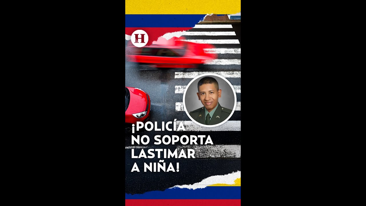¡Tragedia en Colombia! Policía se dispara tras atropellar a una niña en Barranquilla