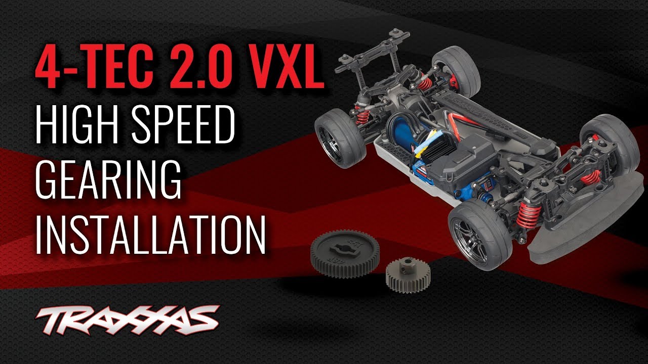 70+mph High Speed Gearing Installation | Traxxas 4-Tec 2.0 VXL