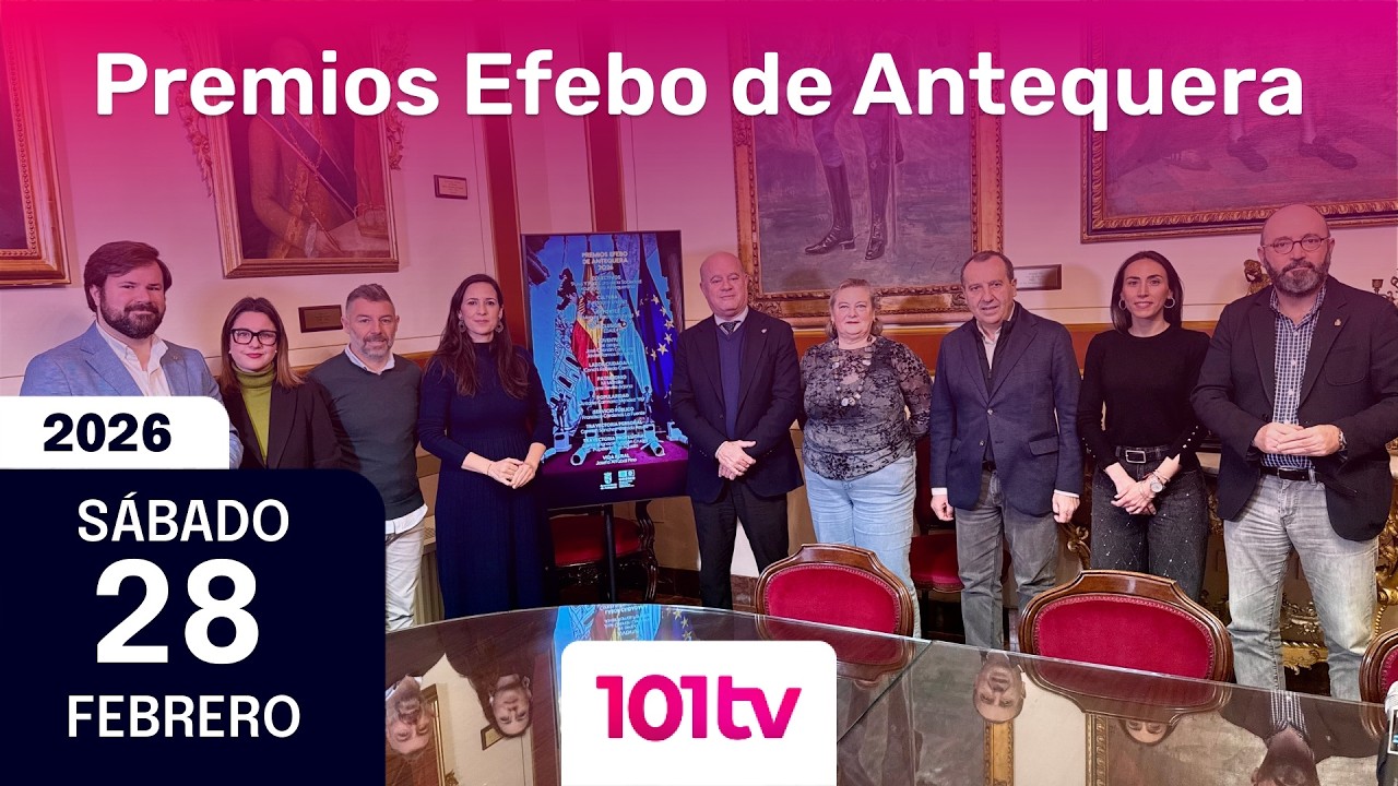 🔴 En directo | entrega de los Premios Efebo de Antequera