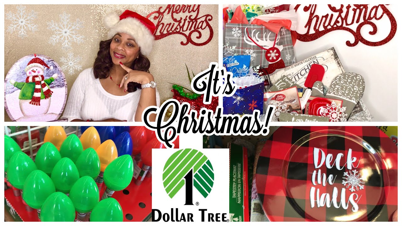 DOLLAR TREE SHOP WITH ME CHRISTMAS HAUL! 🎄 NEW ITEMS DOLLAR TREE 2020