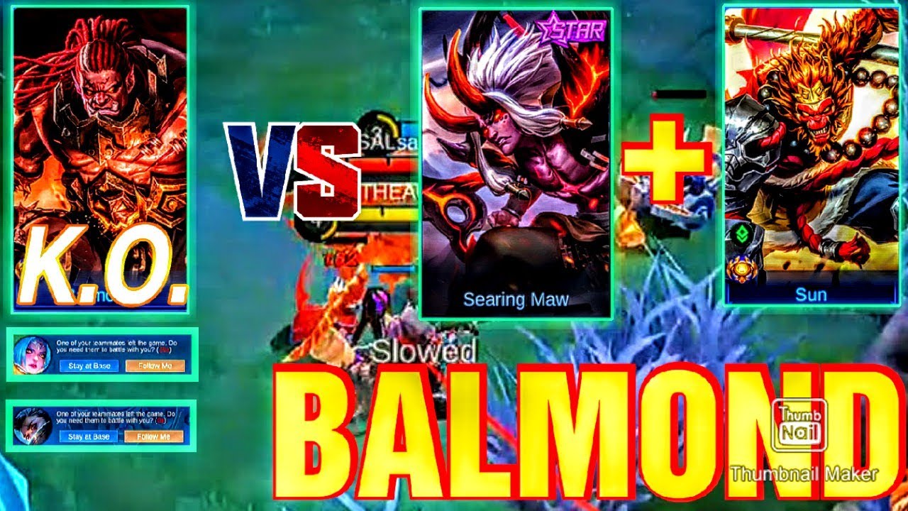 BALMOND VS MARTIS AND SUN _ MOBILE LEGENDS _ MLBB