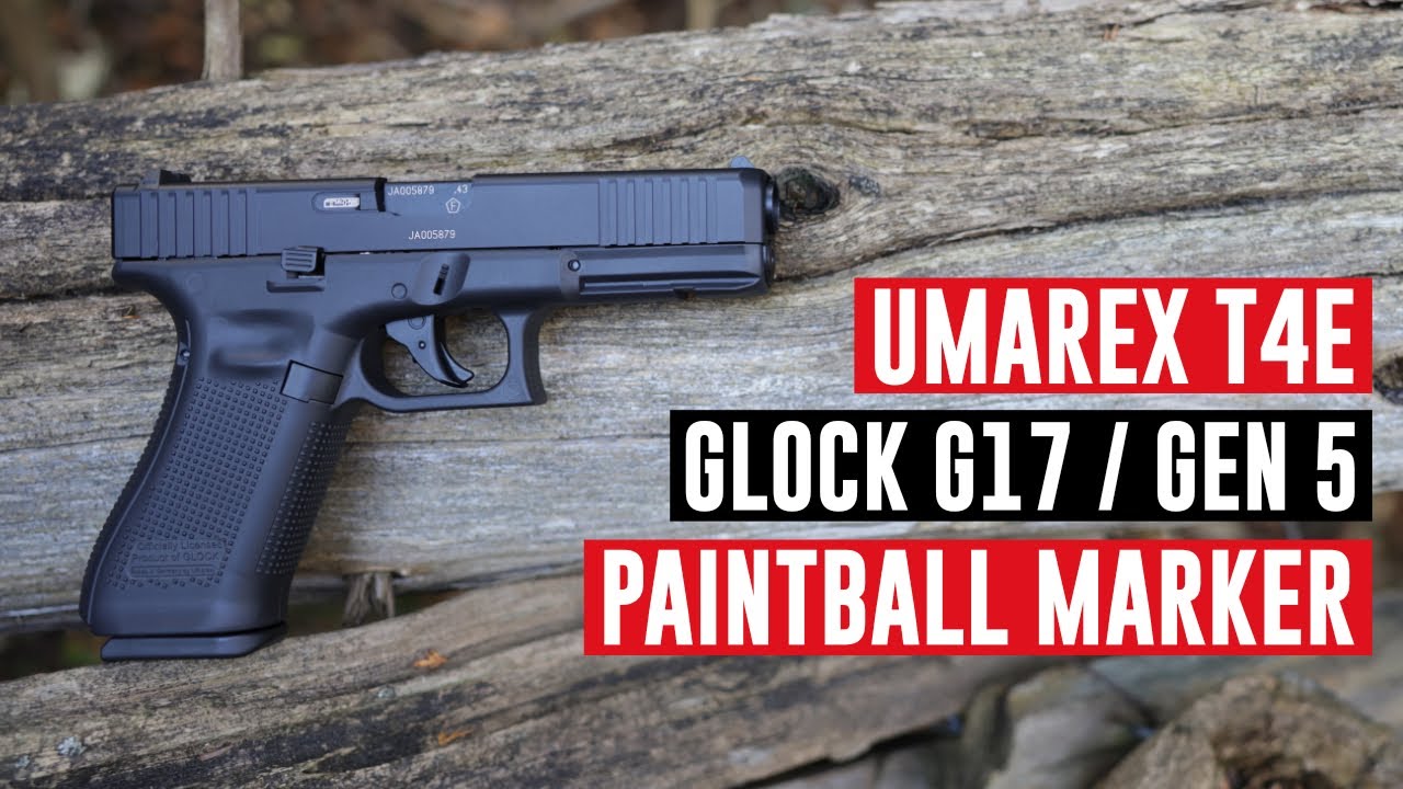 Пейнтбольный пистолет Umarex T4E Glock G17 / Gen 5