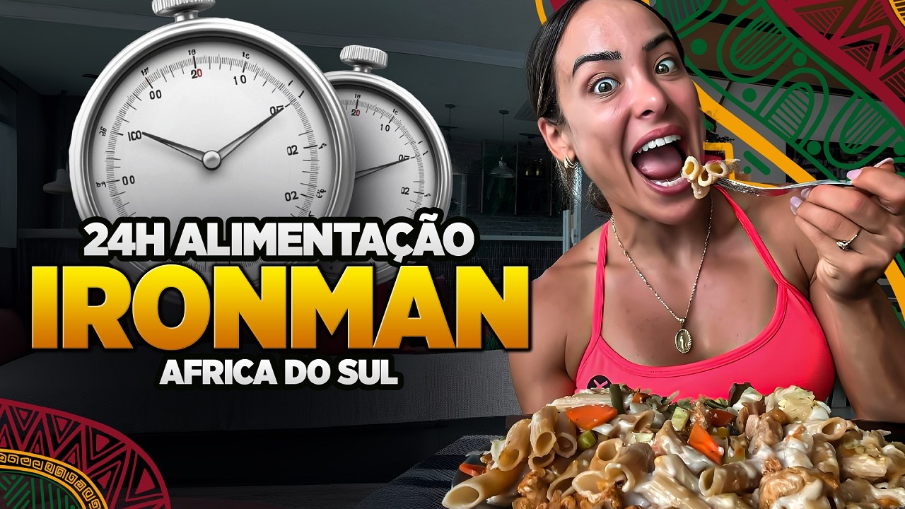 ALIMENTAÇÃO para o IRONMAN: Minha dieta em 24h | Ep.04
