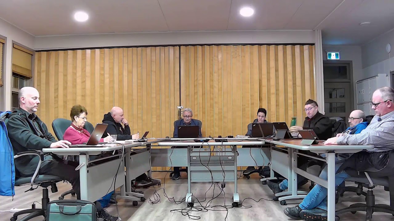 Séance du conseil 20 janvier 2026 de la municipalité Saint-Honoré-de-Témiscouata.