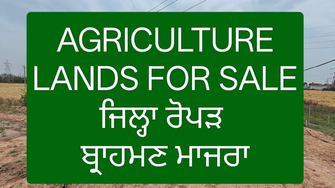 Agriculture Lands for Sale in Ropar Punjab call us for more details EKAME GROUP™ MOHALI 8620050009