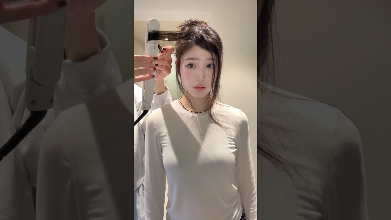 똥손 언니한테 메쉬번 스타일링 받기 ASMR
