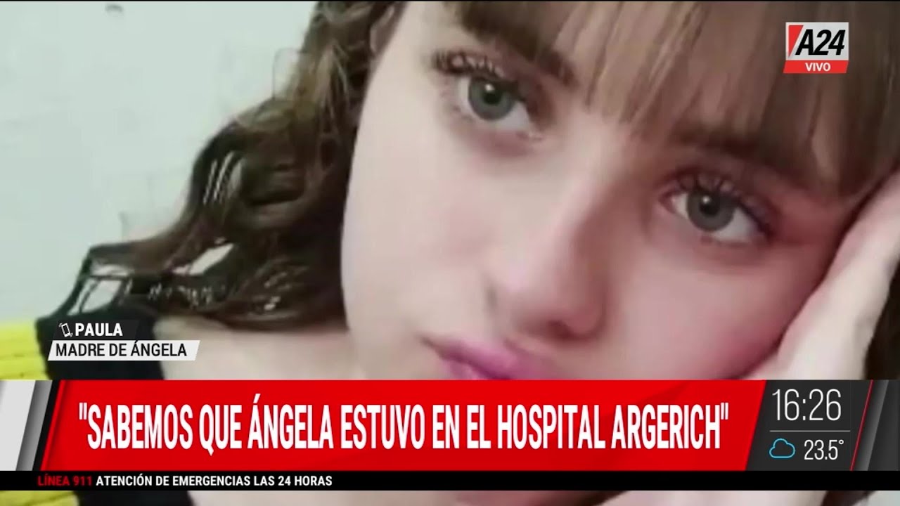 🚨 Desaparición y misterio: Ángela Lucía Santi estuvo en el Hospital Argerich visitando a un chico