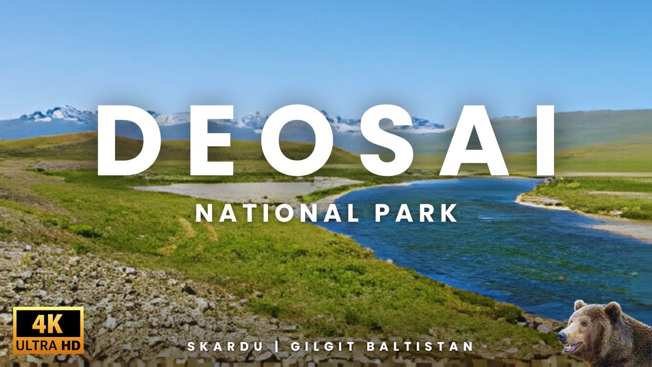 Deosai National Park | 4K UHD Drone View | Relaxing Music with Beautiful Landscapes