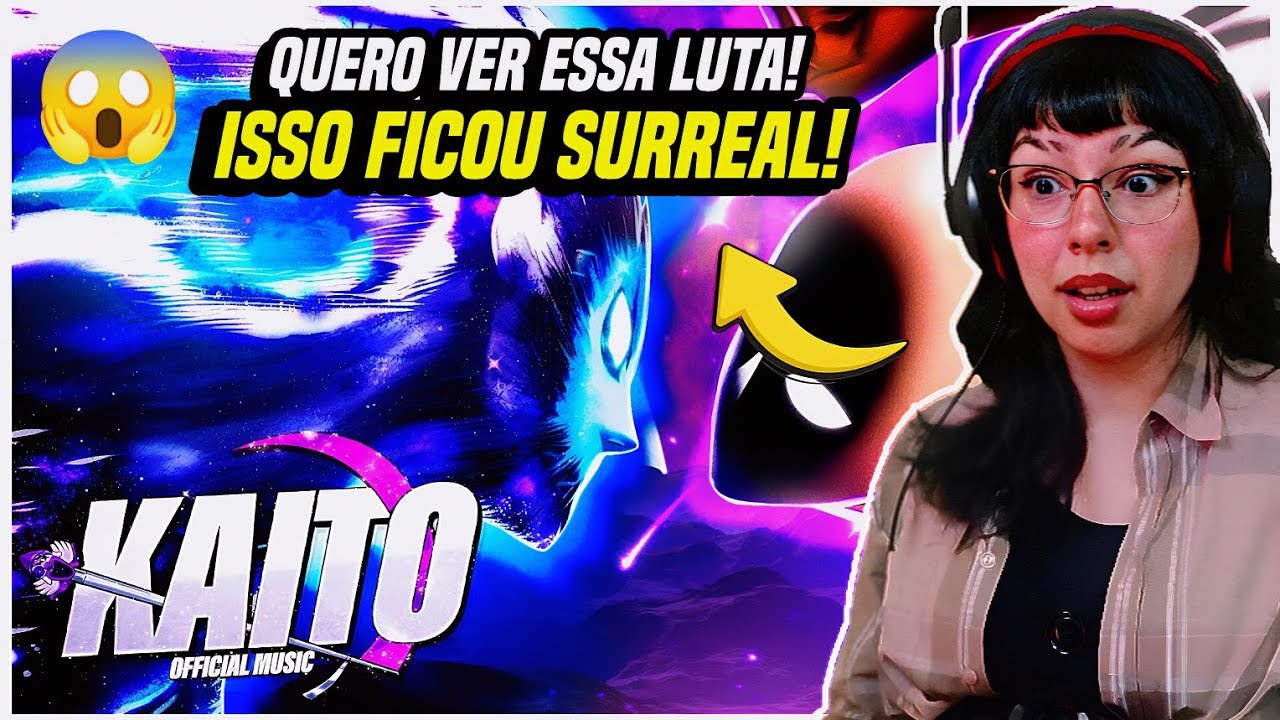 (FICOU  INSANO!!😱💥) Saitama vs Garou Cósmico (One Punch Man) - Kaito Ft. Blxck | React