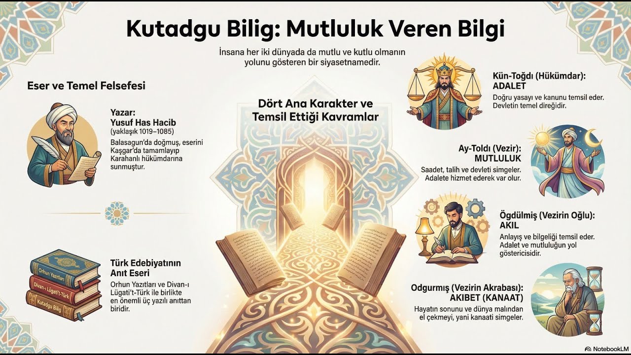Mutluluk Veren Bilgi  Kutadgu Bilig