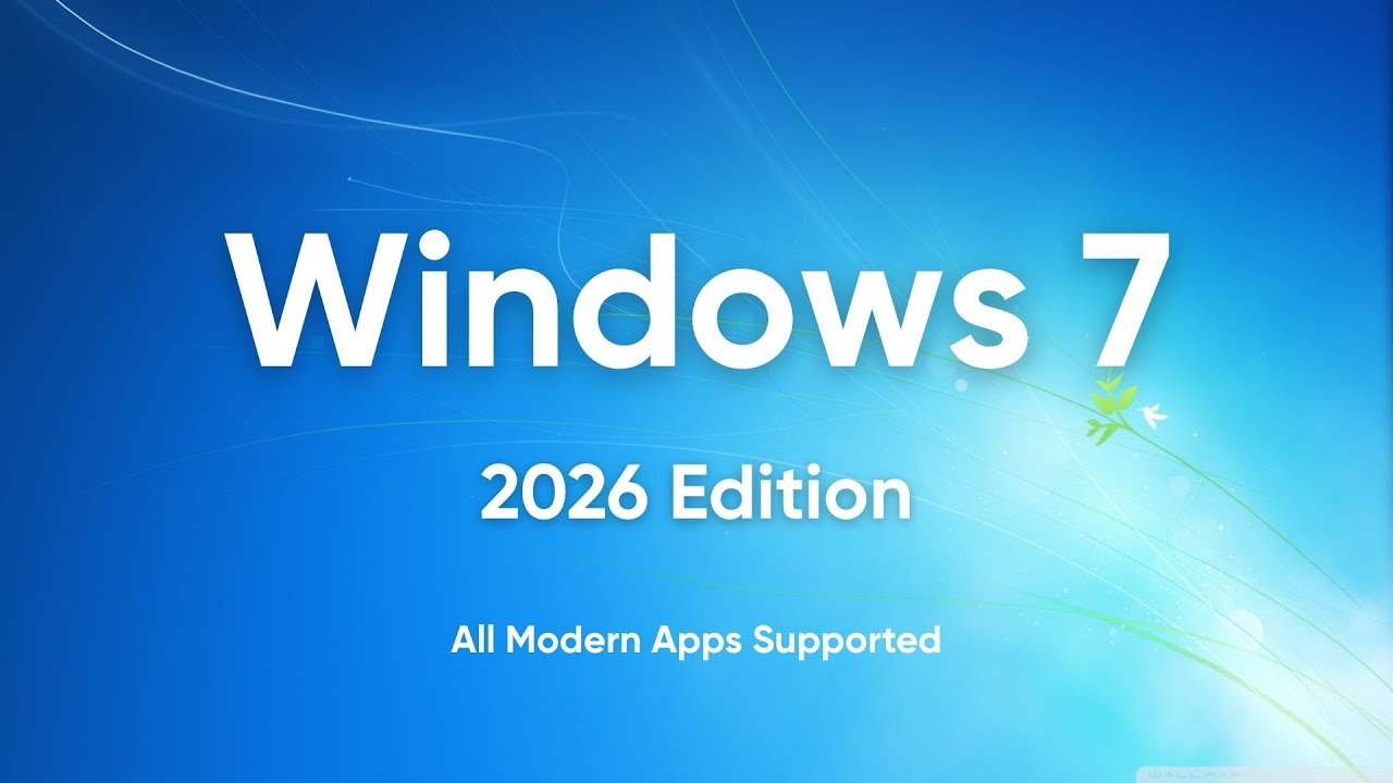 Я переделал Windows 7, потому что Microsoft этого не хочет (издание 2026 года)