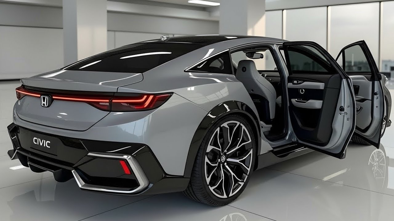 Neuer Honda Civic 2026 – Brutales Design, Hybrid Power & Hightech! Ist das der beste Kompaktwagen?