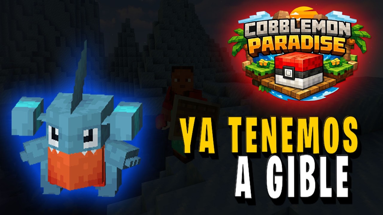 GIBBLE, EL NETHER Y ENFADOS| COBBLEMON PARADAISE #13