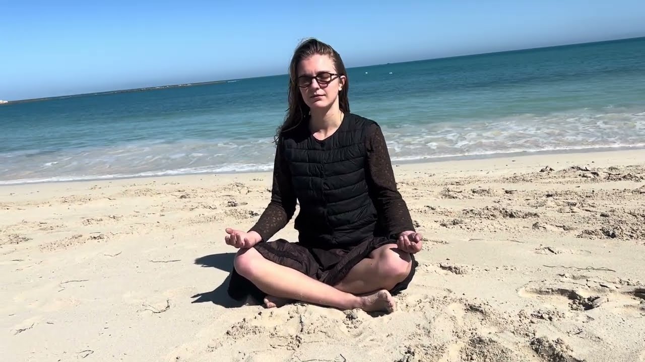 Meditating in Tunisia | Circle Yoga 