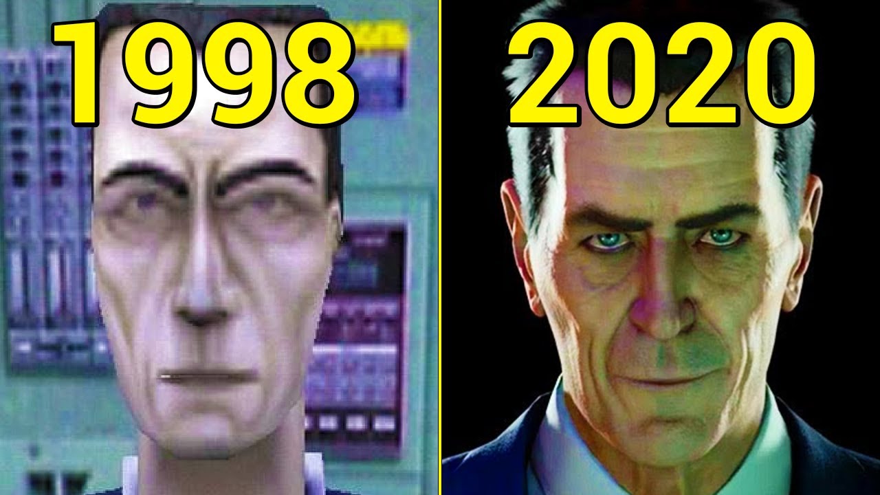 Evolution of Half-Life Games 1998-2020