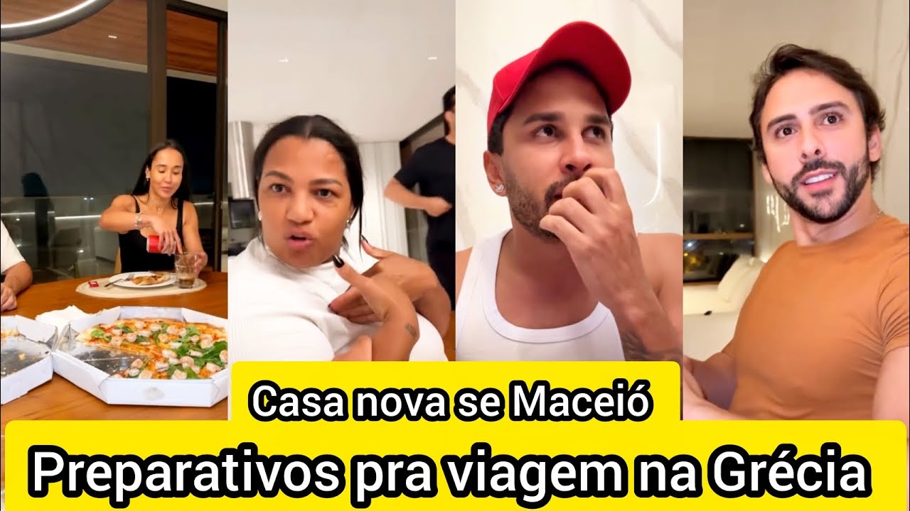 Ninguém me quer - Lucas Guimarães janta na casa nova e comenta com Gilzona viagem pra Grécia 