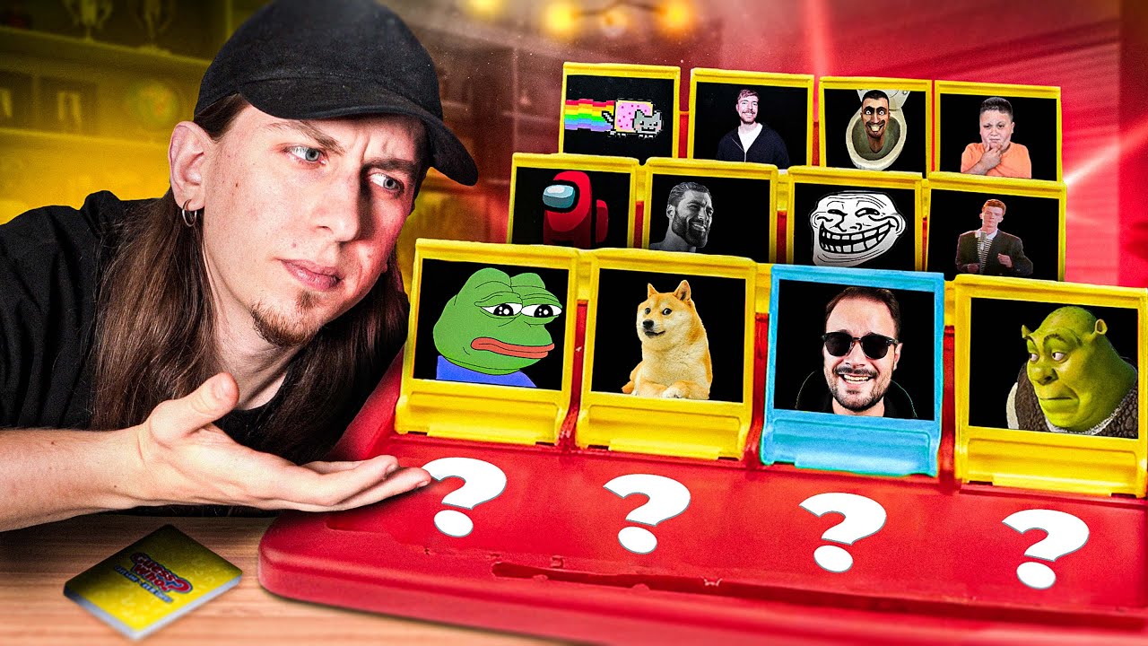 Ho Sfidato SEDIA a INDOVINA CHI… ma con i MEME