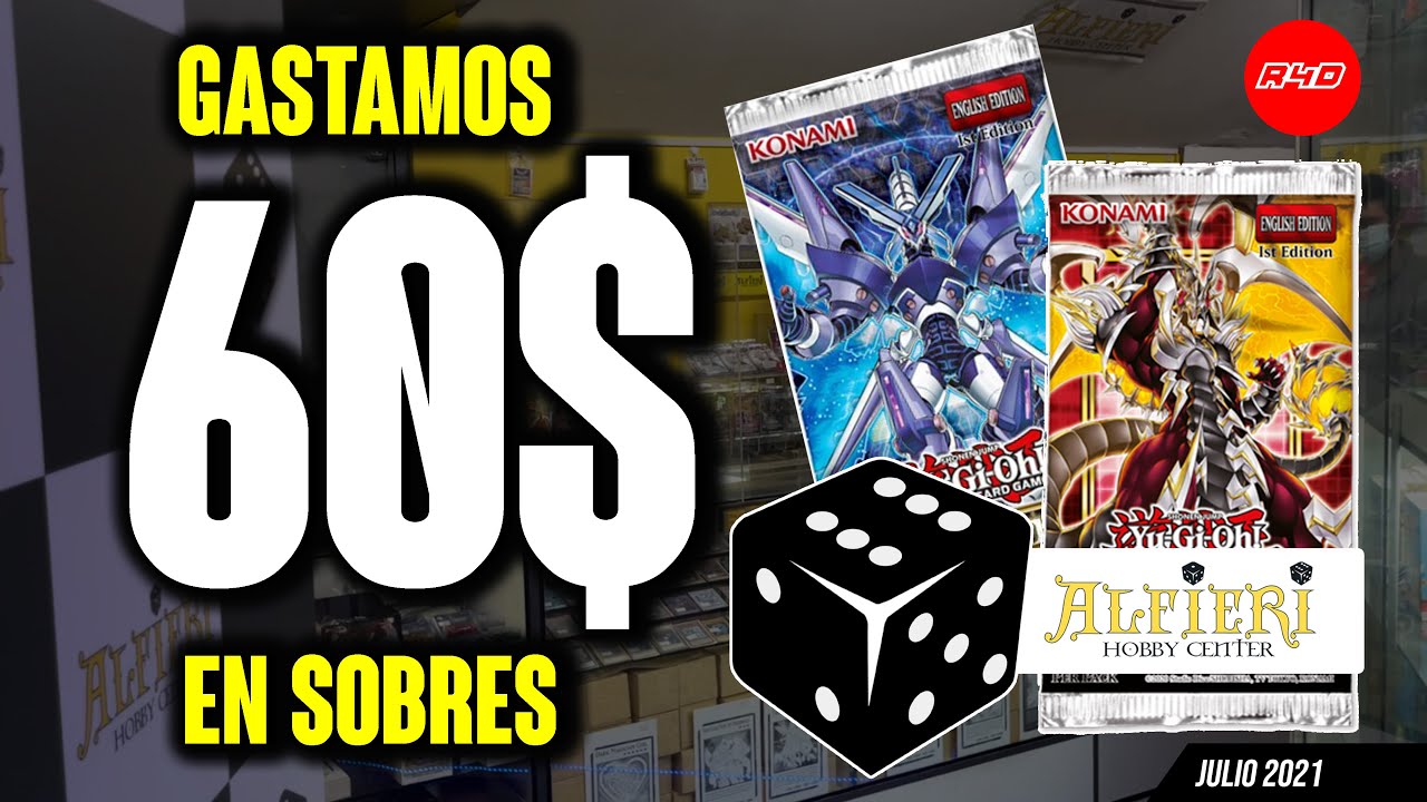 ¡Gastamos 60$ en sobres! Visitamos la tienda Alfieri Hobby Center en CC.Arenales