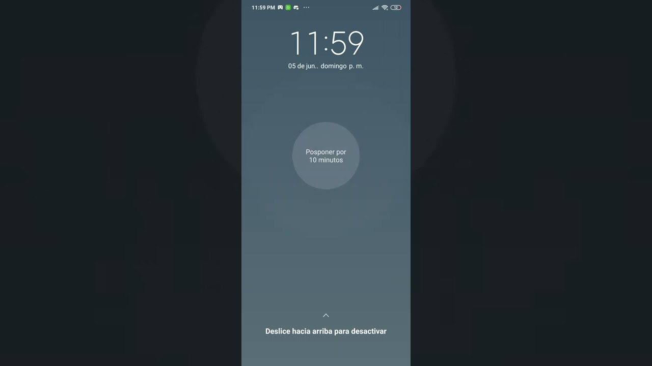Xiaomi Redmi 9 Alarm